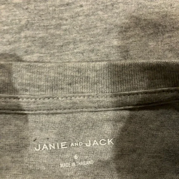 NWT- Janie and Jack Valentine’s Day Dinosaur Tee - Picture 4 of 4